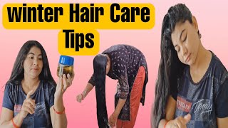 Winter Hair Wash Routine  Hair Care Tips  Naturally Hair Growth [upl. by Antonina]