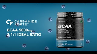 Carbamide Forte BCAA Your Essential Workout Companion [upl. by Hannahsohs]