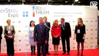 Обзор выставок AquaTherm St Petersburg 2016 и ИнтерСтройЭкспо 2016 [upl. by Arocal]