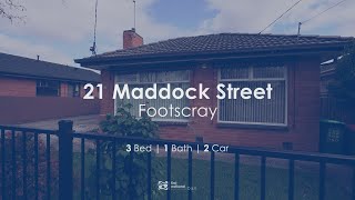 21 Maddock Street Footscray  Property Showcase Video  First National DampK [upl. by Enirac761]