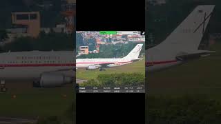 A310 DO REI DA ESPANHA EM GUARULHOS aviation aeroportodeguarulhos airport [upl. by Blank453]