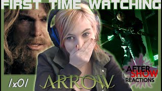 SO THEY JUST SPOILED LOST FOR ME  Arrow 1x01  quotPilotquot Reaction [upl. by Bjork]