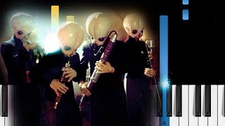 Star Wars  Cantina Band  Piano Tutorial amp Sheets [upl. by Doy437]