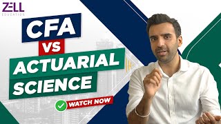 CFA VS Actuarial Science ZellEducation [upl. by Cargian]