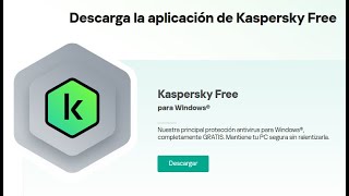 Kaspersky free cloud 2023 el mejor antivirus gratuito con complementos de seguridad para navegador [upl. by Natsuj217]