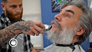 I Shave Off My Beard for the First Time in 4 Years [upl. by Atrebor180]