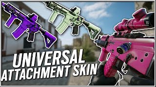 NEW UNIVERSAL ATTACHMENT SKINS  IN GAME SHOWCASE  Operation High Calibre [upl. by Ahseken785]