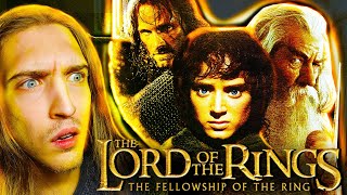 The Lord of the Rings The Fellowship of the Ring 2001 Movie Reaction  First Time Watching [upl. by Ahsercul]