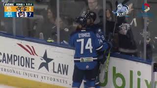 Icemen Highlights February 2 2024 Jacksonville Icemen vs Atlanta Gladiators Frozen Five [upl. by Jada882]