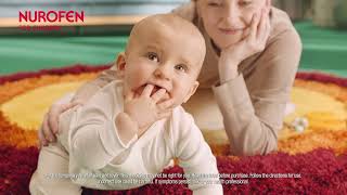 Nurofen for Children relieves inflammation the source of baby teething pain [upl. by Grane]