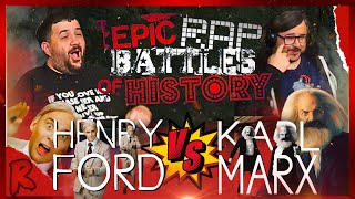 Henry Ford vs Karl Marx Epic Rap Battles Of History  ERB  RENEGADES REACT [upl. by Sholes991]