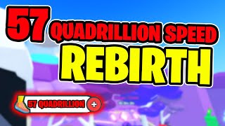 57 QUADRILLION SPEED REBIRTH  MAGIC WORLD  Speedman Simulator [upl. by Areik]