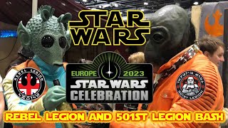 Star Wars Celebration Europe 2023 501st amp RL Bash [upl. by Eittap]