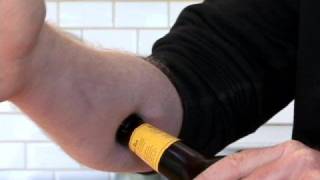 How to Open a Beer with Your Forearm  CHOW Tip [upl. by Macgregor]