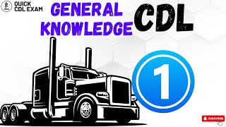 cdl general knowledge test 240 video 1 questions amp answers [upl. by Ballard]