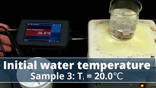 Finding the Specific Heat of Metals Using Calorimetry [upl. by Airdna]