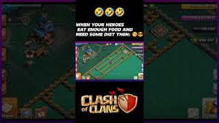 Coc funny Memes 😂🤣 Coc funny moments coc funny Memes vid coc shorts coc latest memes shorts youtube [upl. by Fae]