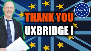 Uxbridge Vote Rejoin EU [upl. by Smith119]