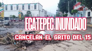 ECATEPEC INUNDADO  ECATEPEC DESPUÉS DE INTENSA LLUVIA  SAN CRISTOBAL ECATEPEC INUNDADO [upl. by Saunder]