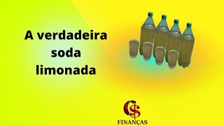 Aprenda a fazer Soda limonadaRefrigerante caseiro de limão [upl. by Ashlie]