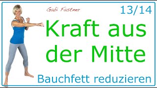 1314❗️23 min Kraft aus der Mitte  CoreWorkout ohne Geräte im Stehen [upl. by Idell]