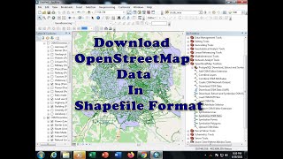 How to download OpenStreetMap data in shapefile Vector format  Free GIS Data [upl. by Thain438]