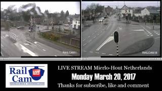 RailCam Live stream MierloHout Netherlands [upl. by Aidaas]