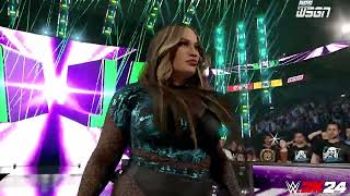 WWE 2K24 4K60FPS Nia Jax Official Entrance DLC FIXED Teaser FIRST LOOK Now With Titantron [upl. by Ellerahs]