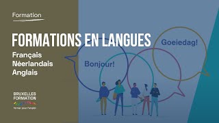 Bruxelles Formation  BF langues EN version [upl. by Bora]