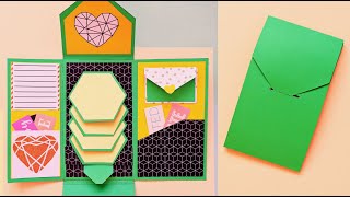 Scrapbook Album Tutorial  DIY How To Scrapbook Ideas amp Inspiration [upl. by Eicram]