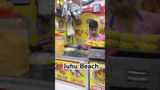 MUMBAI  JUHU BEACH  FOOD ZONE  PLS LIKE N SUBSCRIBE MY YOUTUBE CHANNEL [upl. by Hibbitts]