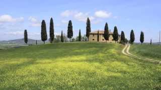 Valle de Orcia Toscana  UNESCO Patrimonio de la Humanidad [upl. by Anyar]