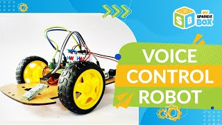 Voice Control Robot  Sparklebox Robotics Kit  Easy Robotics Projects for kids  Sparkle Box [upl. by Nail]