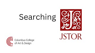 Searching JSTOR 202425 [upl. by Ostap]