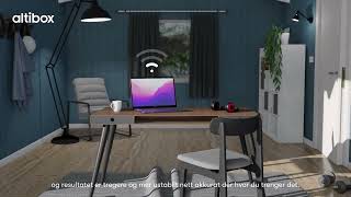 Altibox Wifi Overalt [upl. by Bigler]