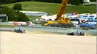 Alesi Collide with his Teammate Heidfeld in Austria 2000 [upl. by Kaplan]