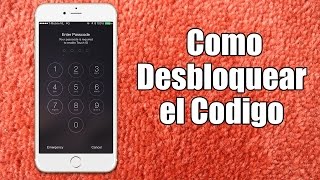 Desbloquear Codigo de Iphone  Resetear iPhone de Fabrica  Iphone 65s5c54s43gs [upl. by Ahsilad372]