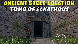 Tomb of Alkathous  Location of Ancient Stele  Megaris ASSASSIN’S CREED ODYSSEY [upl. by Volny]