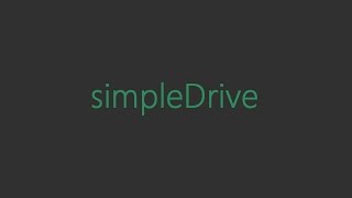 simpleDrive  Setup [upl. by Esme]