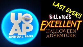 FINAL Bill And Teds Excellent Halloween Adventure 2017 Last Night of Halloween Horror Nights [upl. by Elidad895]