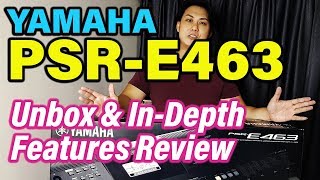 Yamaha PSRE463 Review  Sounds amp Styles Demo [upl. by Gupta]