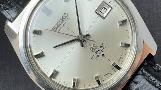 Grand Seiko GS HiBeat with crosshair dial reference 61458000 [upl. by Asiulana]