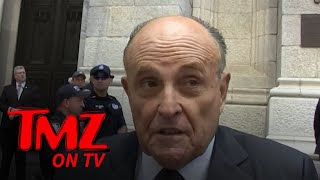 Rudy Giuliani Reveal at Masked Singer Taping Prompts Judges to Walk Out  TMZ TV [upl. by Pitts]