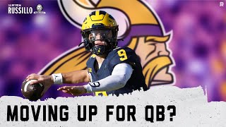 Will the Vikings Trade Up for a QB  The Ryen Russillo Podcast [upl. by Picker497]