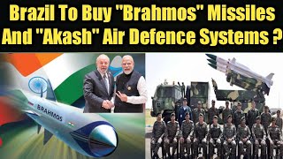 BrahMos Finds Global Attention With Brazil Delegation Set To Visit India  Brazil To Buy Brahmos [upl. by Aloz]