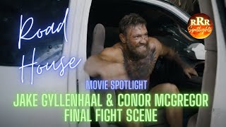 Road House 2024  Conor and Jake Epic Final Fight Scene  Movie Spotlight [upl. by Neilla]