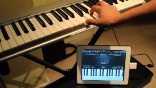 How to connect MAudio Keystation 49e with an iPad [upl. by Debi675]