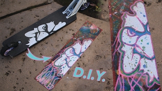 HOW TO CUSTOMIZE GRIP TAPE [upl. by Alikahs]