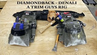 Trim Guy Tool Belt Setup  Diamondback Denali Deluxe Framer Rig [upl. by Ahsikad]