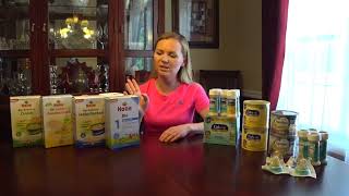 Similac and Enfamil vs Holle baby formula review [upl. by Llaccm]